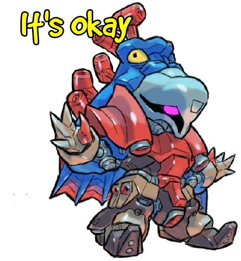 😉 Стикер «Ultraman Gundam Crossover» для Telegram