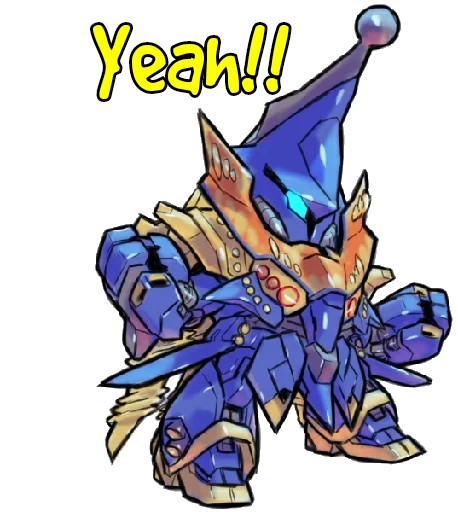 😄 Стикер «Ultraman Gundam Crossover» для Telegram