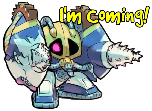 😊 Стикер «Ultraman Gundam Crossover» для Telegram