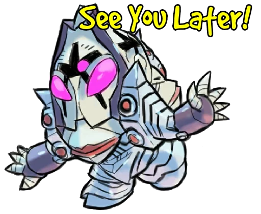 👋 Стикер «Ultraman Gundam Crossover» для Telegram