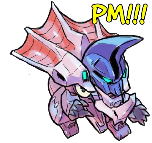🤐 Стикер «Ultraman Gundam Crossover» для Telegram