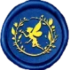 Стикер 47 Синий Рай