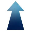 ⬆️ Эмодзи «Синий градиент и иконки» для Telegram