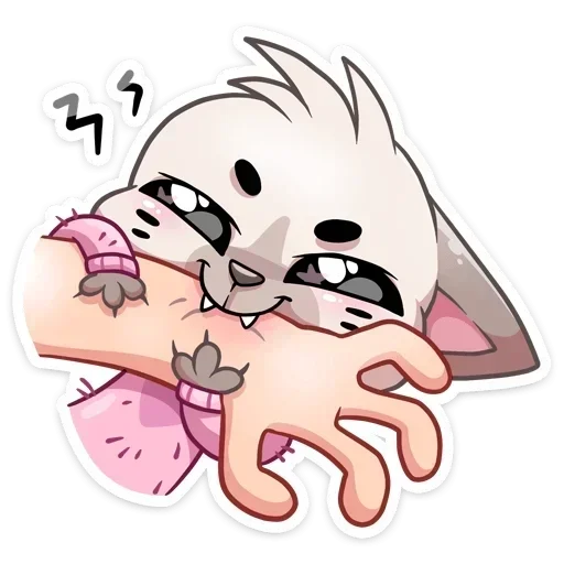 🥰 Стикер «аня фрик» для Telegram