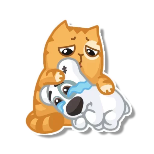 🙁 Стикер «аня фрик» для Telegram