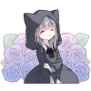 ☺️ Эмодзи «Умная тян» для Telegram