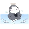 😇 Эмодзи «Умная тян» для Telegram