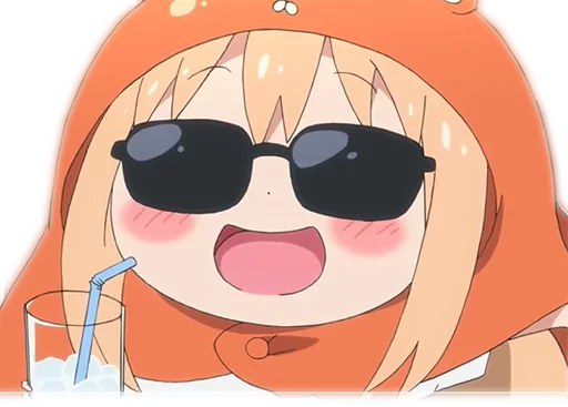 😉 Стикер «Zero&;s Umaru pack» для Telegram