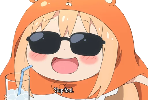 😏 Стикер «Zero&;s Umaru pack» для Telegram