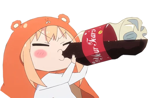 🍺 Стикер «Zero&;s Umaru pack» для Telegram