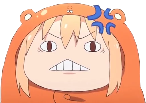 😡 Стикер «Zero&;s Umaru pack» для Telegram