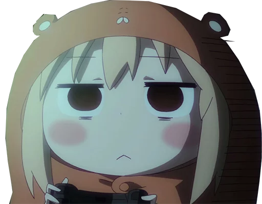😐 Стикер «Zero&;s Umaru pack» для Telegram