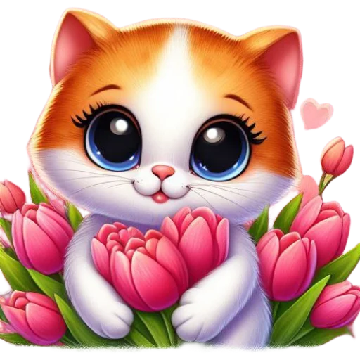 💐 Стикер «8 марта» для Telegram