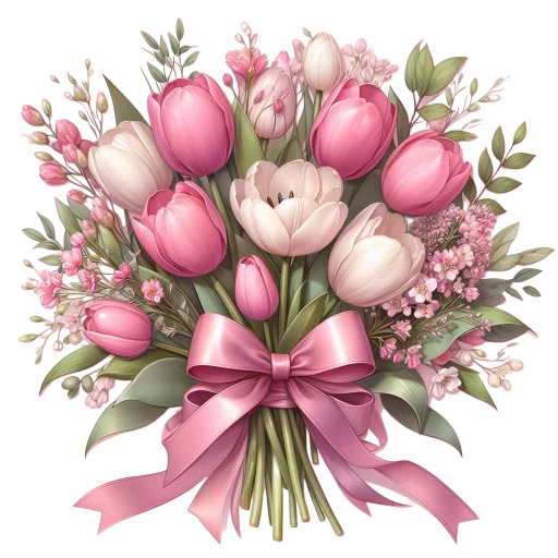 🌷 Стикер «8 марта» для Telegram