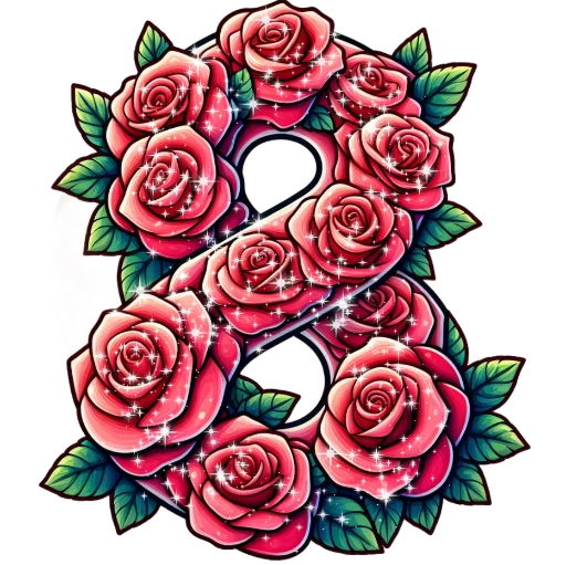 🌹 Стикер «8 марта» для Telegram