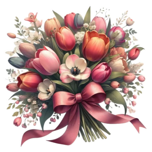 💐 Стикер «8 марта» для Telegram
