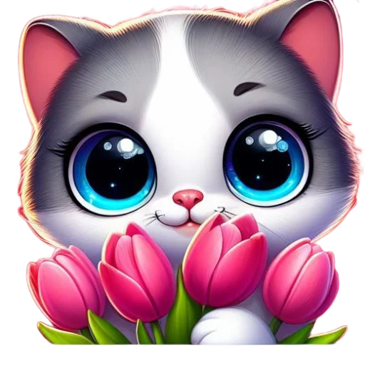 💐 Стикер «8 марта» для Telegram