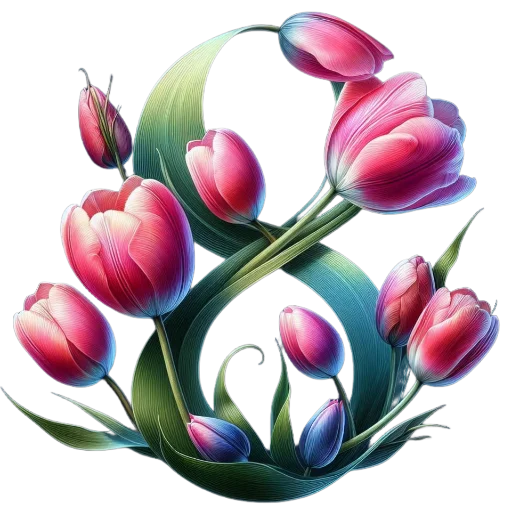 🌷 Стикер «8 марта» для Telegram