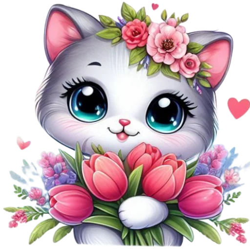 🌺 Стикер «8 марта» для Telegram