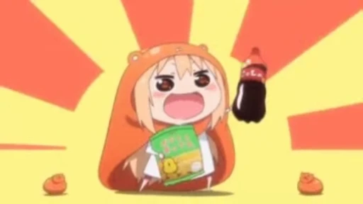 🌟 Стикер «Umaru chan» для Telegram