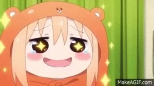 🤩 Стикер «Umaru chan» для Telegram