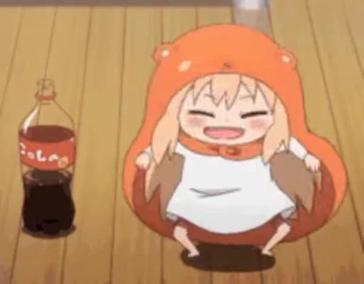 🤩 Стикер «Umaru chan» для Telegram