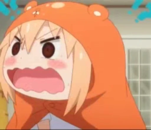 😨 Стикер «Umaru chan» для Telegram