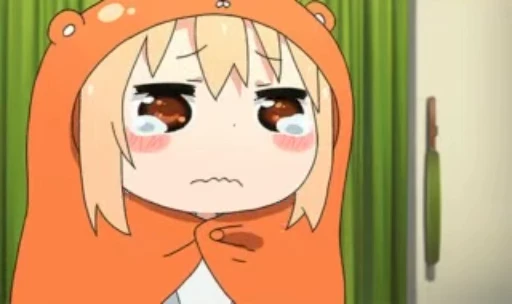😢 Стикер «Umaru chan» для Telegram