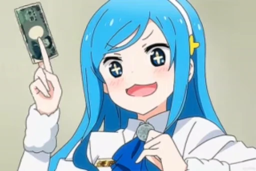 💰 Стикер «Umaru chan» для Telegram
