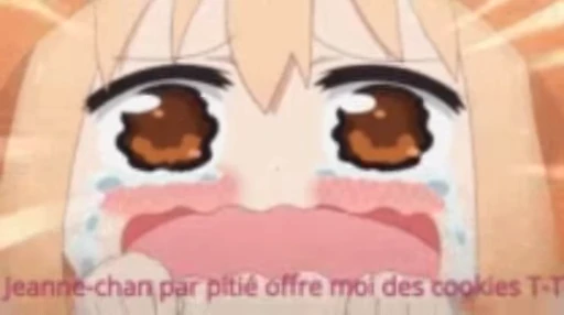 😭 Стикер «Umaru chan» для Telegram