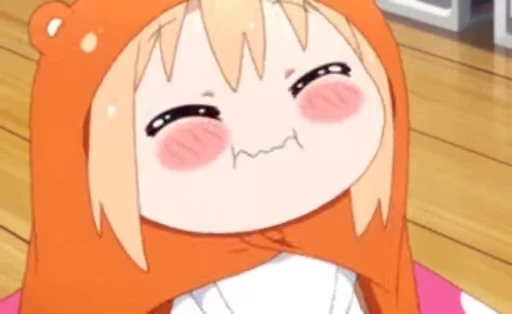 😋 Стикер «Umaru chan» для Telegram