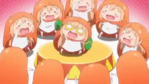 Стикерпак Umaru chan для Telegram