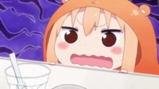 😨 Стикер «Umaru chan» для Telegram