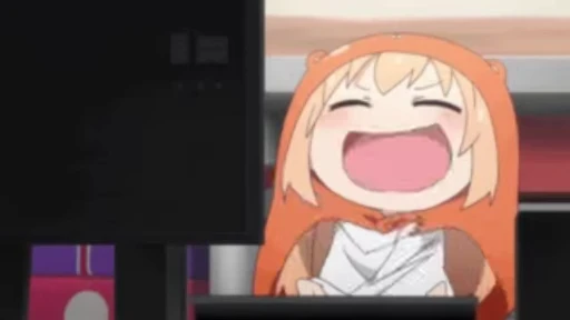 ⌨ Стикер «Umaru chan» для Telegram