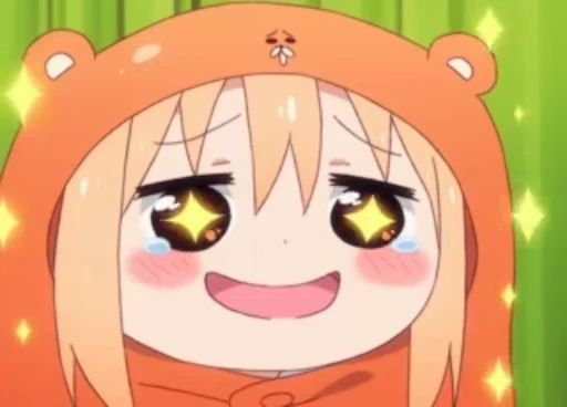 🥹 Стикер «Umaru chan» для Telegram