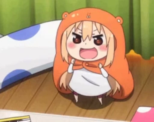 🤜 Стикер «Umaru chan» для Telegram