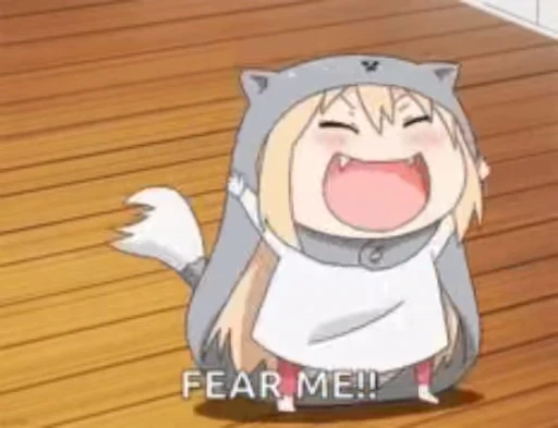 🎃 Стикер «Umaru chan» для Telegram