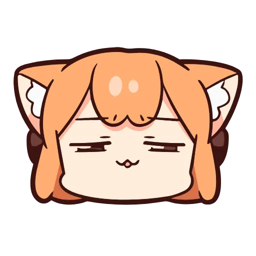 😑 Эмодзи «ume to momo» для Telegram
