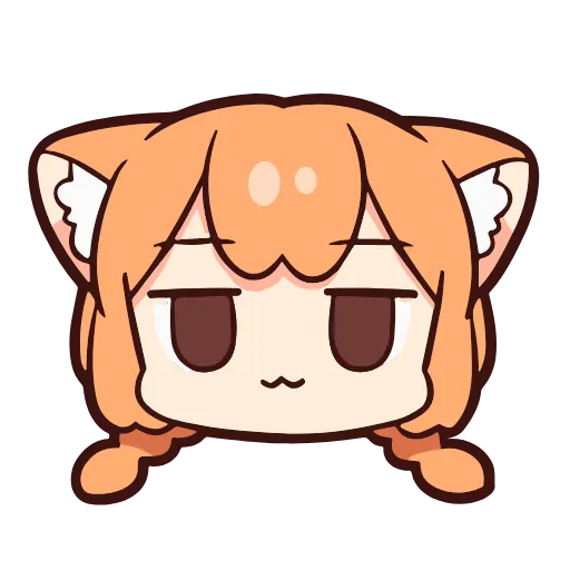😑 Эмодзи «ume to momo» для Telegram
