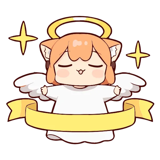 😇 Эмодзи «ume to momo» для Telegram