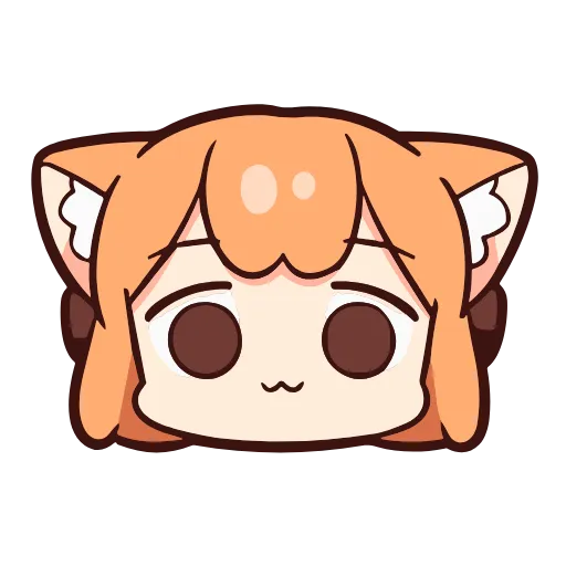 🙂 Эмодзи «ume to momo» для Telegram