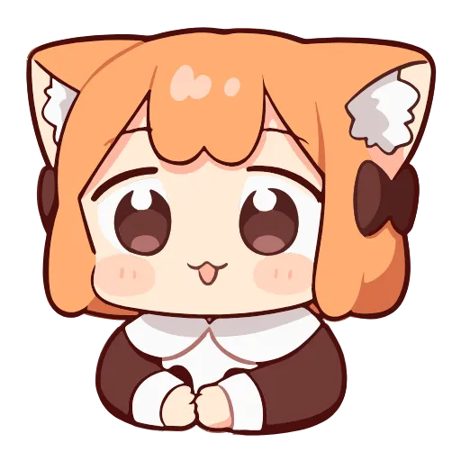 😃 Эмодзи «ume to momo» для Telegram