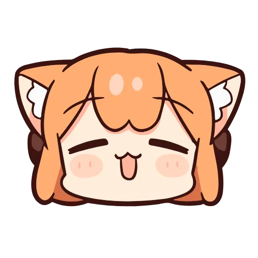 😄 Эмодзи «ume to momo» для Telegram