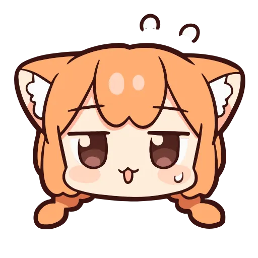 😏 Эмодзи «ume to momo» для Telegram