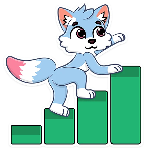 📈 Стикер «УМКашка» для Telegram