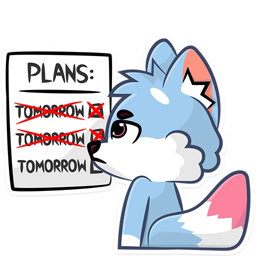 📆 Стикер «Umkashka ENG» для Telegram