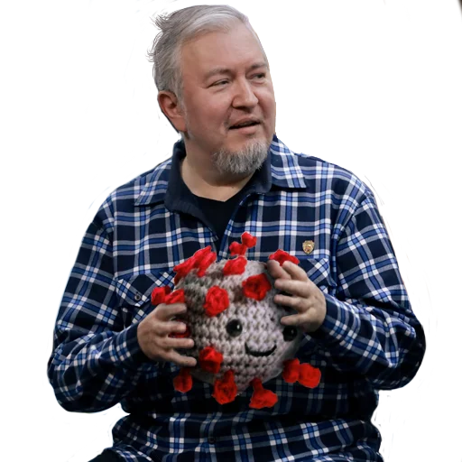 🦠 Стикер «UncleDoc» для Telegram