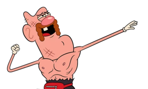 💪 Стикер «Uncle Grandpa» для Telegram