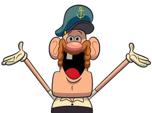 🌊 Стикер «Uncle Grandpa» для Telegram