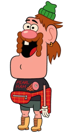 👲 Стикер «Uncle Grandpa» для Telegram